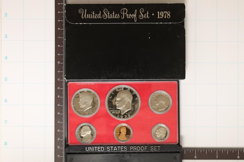 1978 US PROOF SET (WITH BOX) (1 of 2)