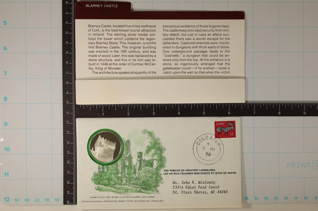 13.9 GRAMS STERLING SILVER PF ROUND IN FDC (1 of 2)