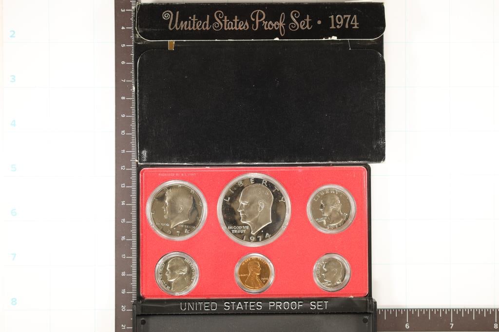1974 US PROOF SET (WITH BOX) (1 of 2)