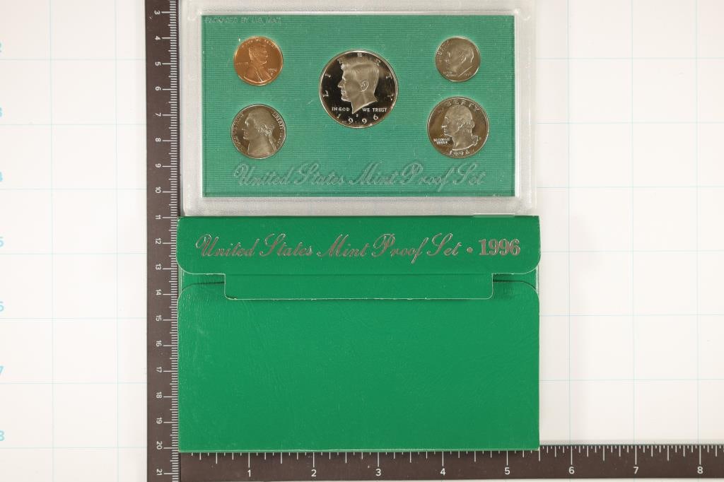 1996 US PROOF SET (WITH BOX) (1 of 2)