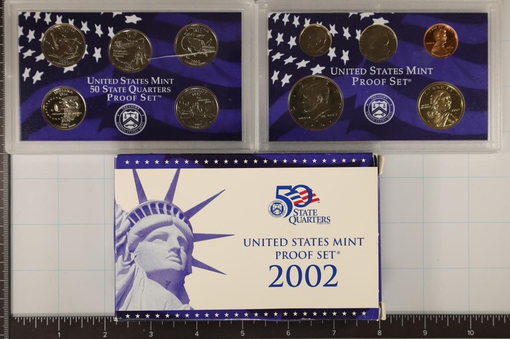 2002 US PROOF SET (WITH BOX) (1 of 2)