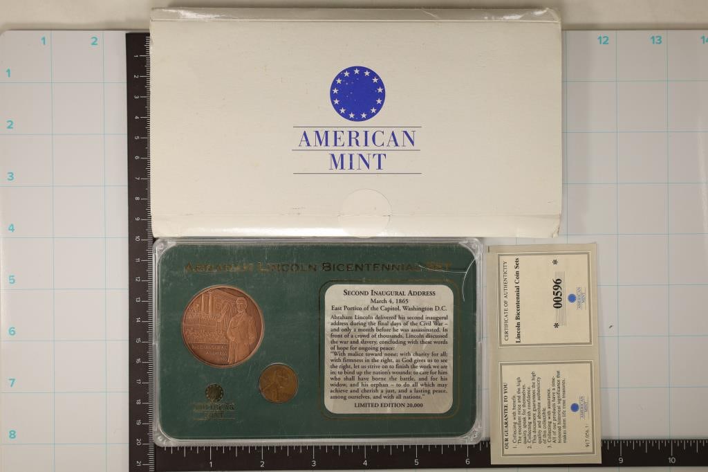ABRAHAM LINCOLN BICENTENNIAL SET INCLUDES: 1965 (1 of 2)