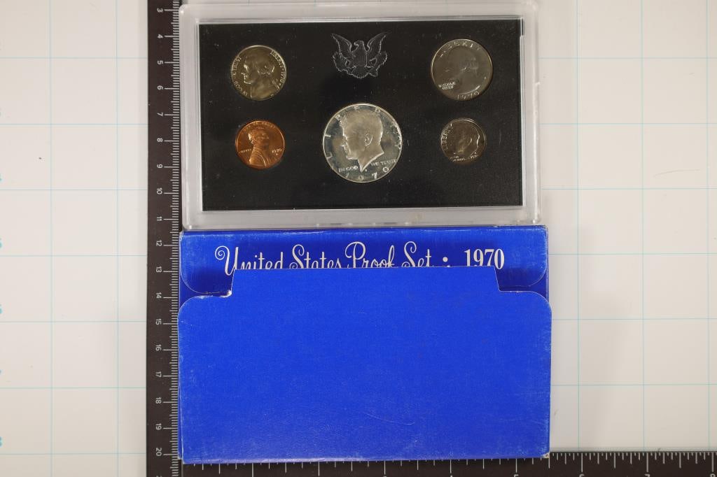 1970 US PROOF SET (WITH BOX) (1 of 2)