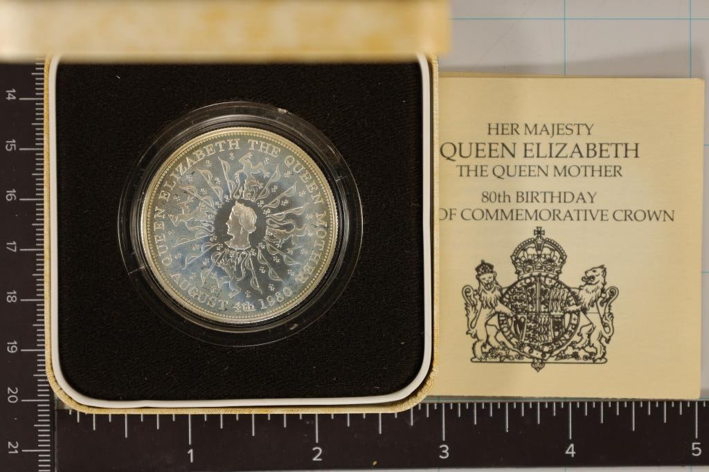 1980 GREAT BRITAIN STERLING SILVER COMMEMORATIVE (1 of 3)