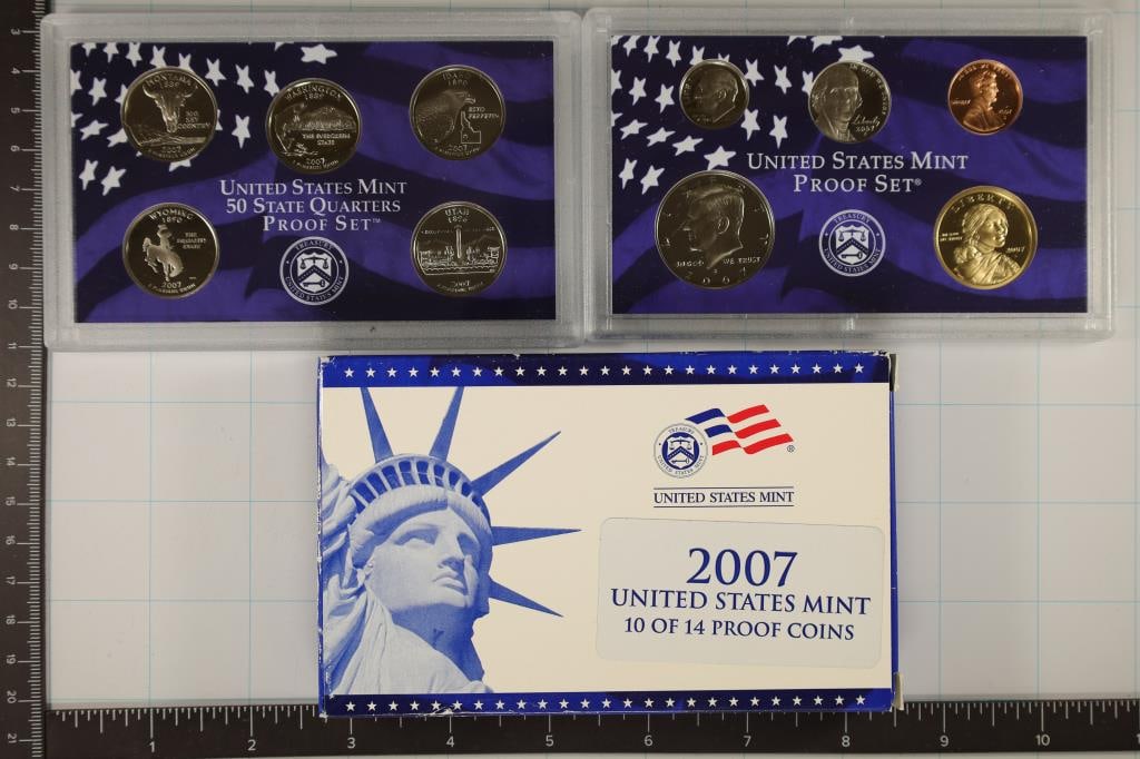 2007 US PROOF SET (WITH BOX) (1 of 2)