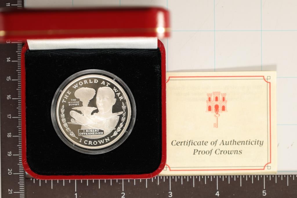 1999 UNITED KINGDOM SILVER PROOF 1 CROWN "THE (1 of 2)