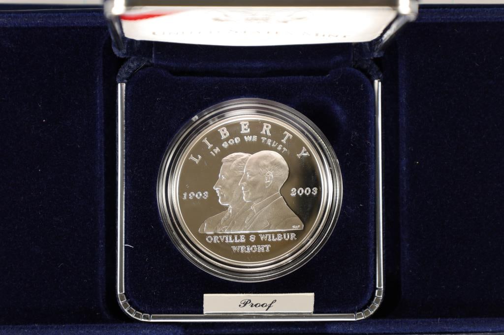 2003-P US PF SILVER DOLLAR FIRST FLIGHT CENTENNIAL (1 of 3)