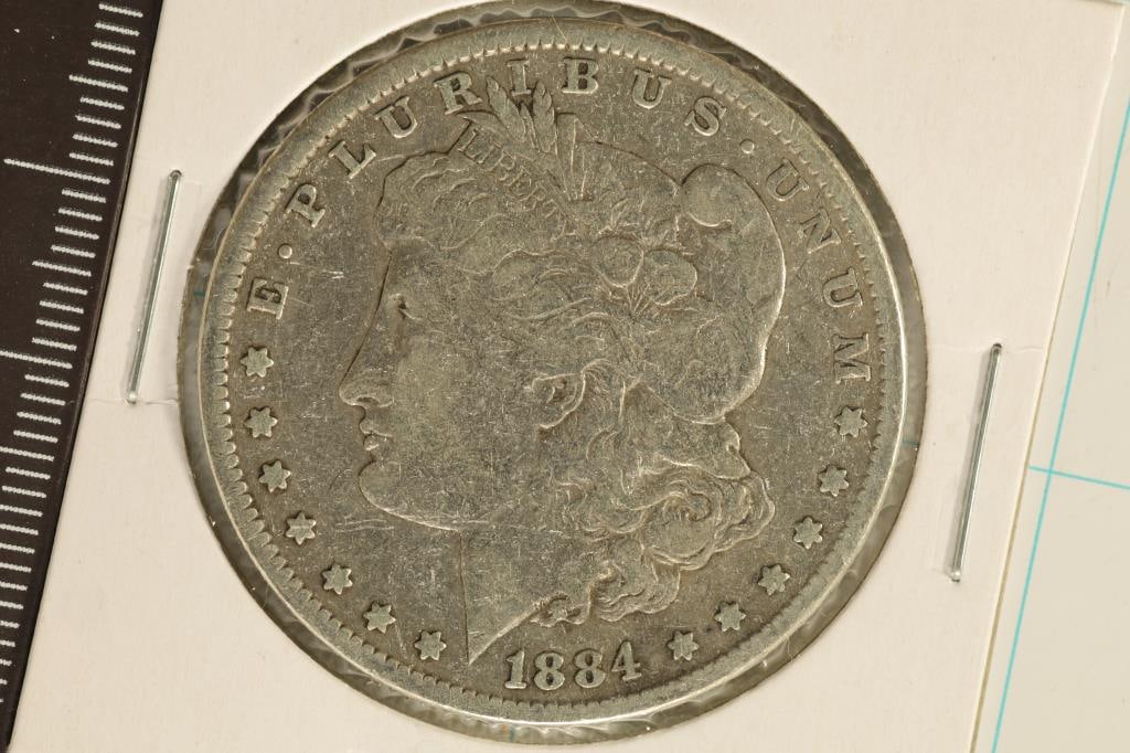 1884 MORGAN SILVER DOLLAR (1 of 2)
