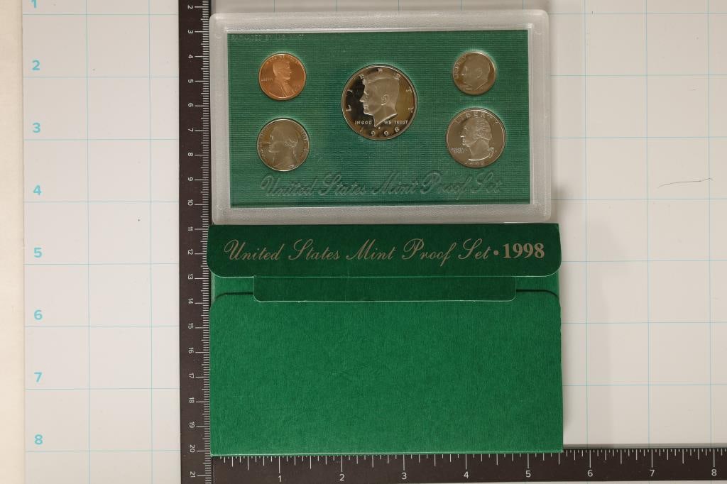 1998 US PROOF SET (WITH BOX) (1 of 2)