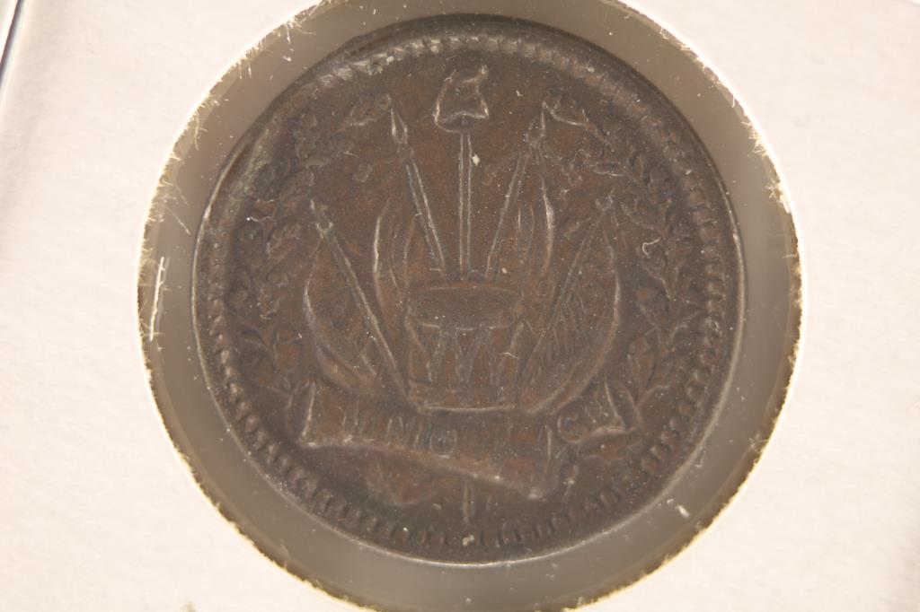 CIVIL WAR TOKEN "OUR NAVY": WATCH FOR OUR NEXT AUCTION ON MON. JAN. 16TH, 2023 AT 7 PM EST