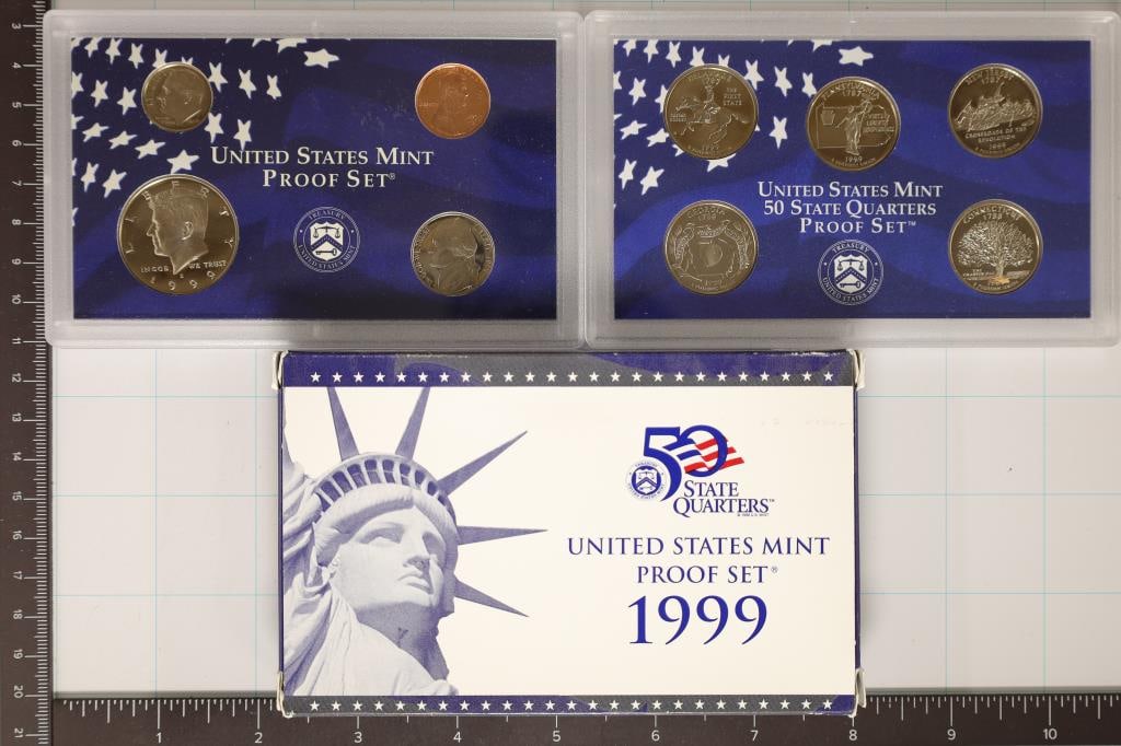 1999 US PROOF SET (WITH BOX) (1 of 2)