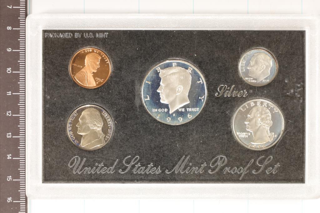 1996 SILVER US PROOF SET (WITHOUT BOX) (1 of 2)
