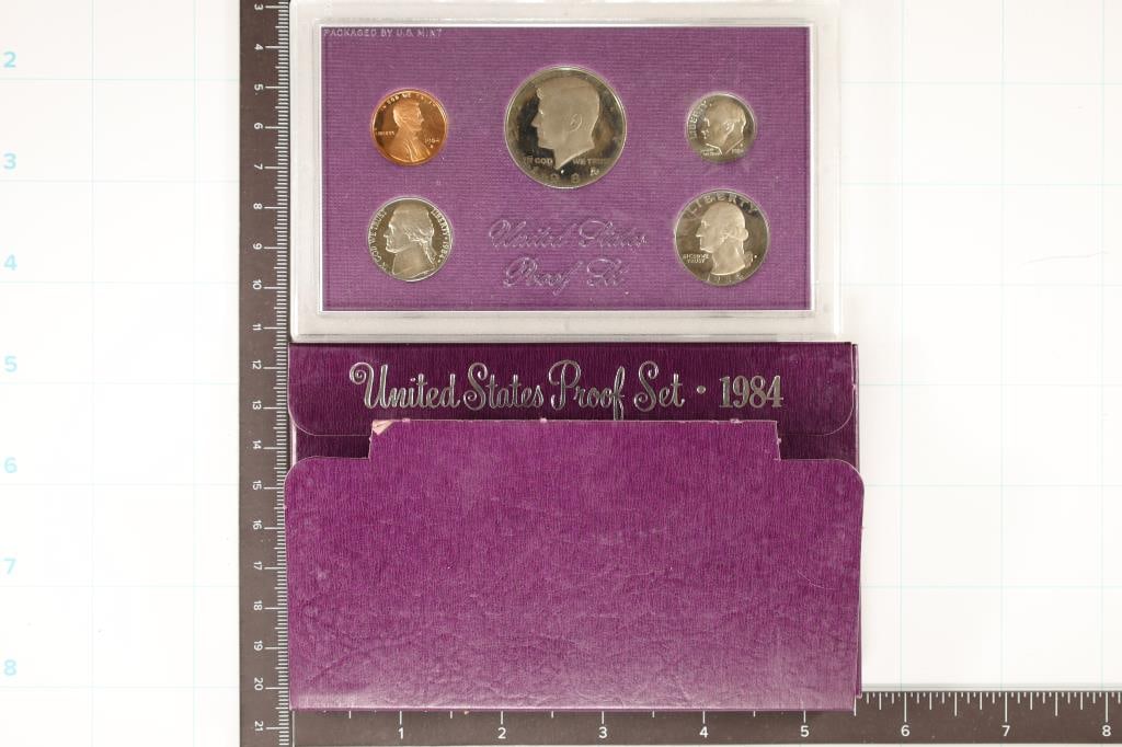 1984 US PROOF SET (WITH BOX) (1 of 2)