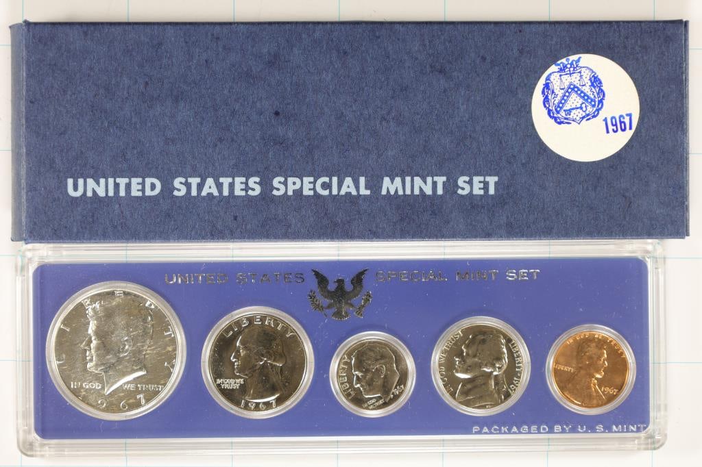1967 US SPECIAL MINT SET WITH BOX (1 of 2)