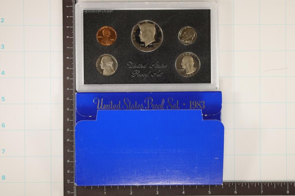 1983 US PROOF SET (WITH BOX) (1 of 2)
