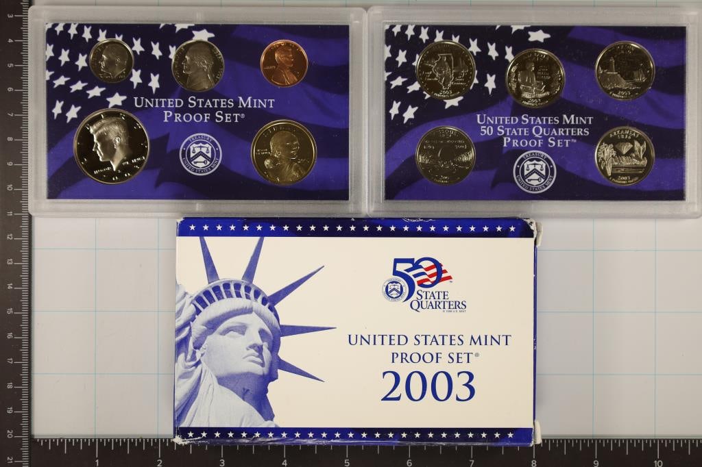 2003 US PROOF SET (WITH BOX) (1 of 2)