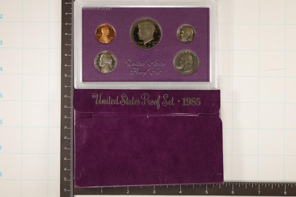 1985 US PROOF SET (WITH BOX) (1 of 2)