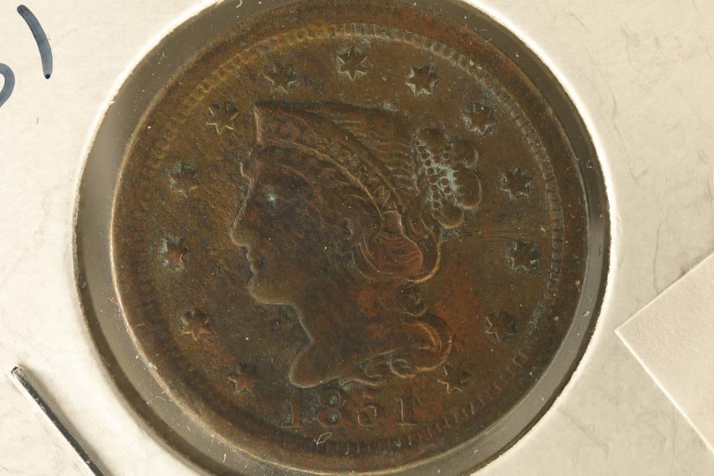 1851 US LARGE CENT (1 of 2)