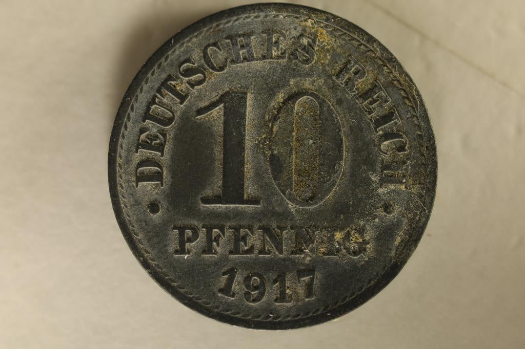 1917 GERMAN 10 PFENNIGS (1 of 2)