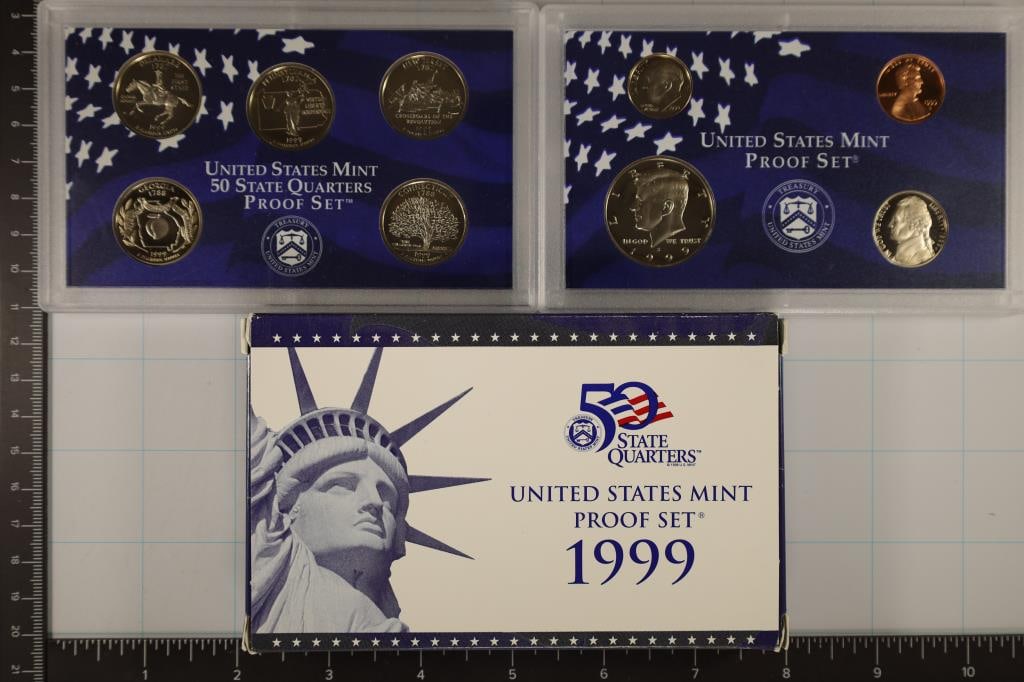 1999 US PROOF SET (WITH BOX) (1 of 2)