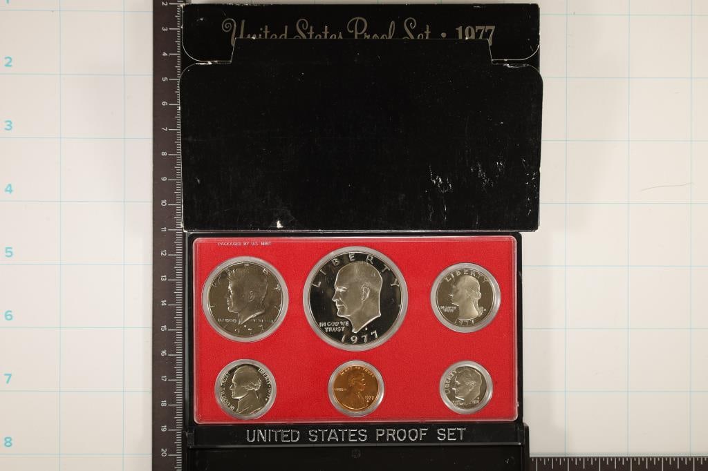1977 US PROOF SET (WITH BOX) (1 of 2)