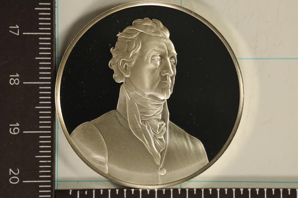 .75 OZ. STERLING SILVER PROOF PRESIDENTIAL ROUND (1 of 2)