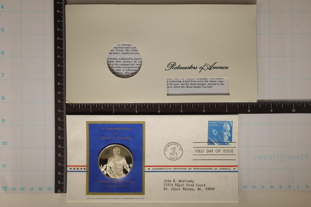 .8 OZ. PROOF STERLING SILVER ROUND (1 of 2)