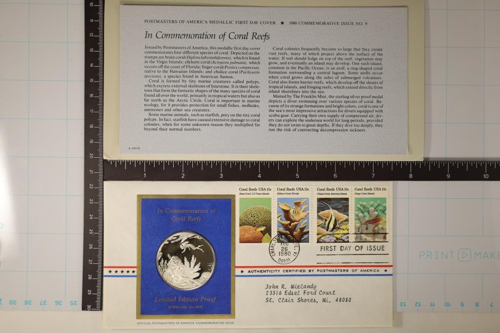 .8 OZ. PROOF STERLING SILVER ROUND (1 of 2)