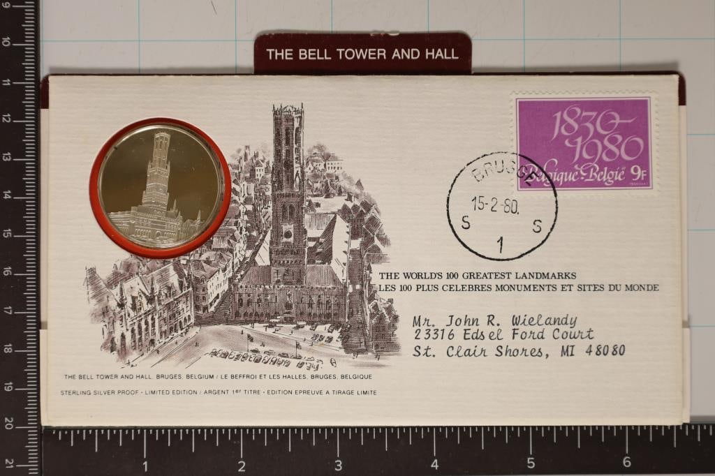 13.9 GRAMS PF STERLING SILVER ROUND IN FDC ON (1 of 3)