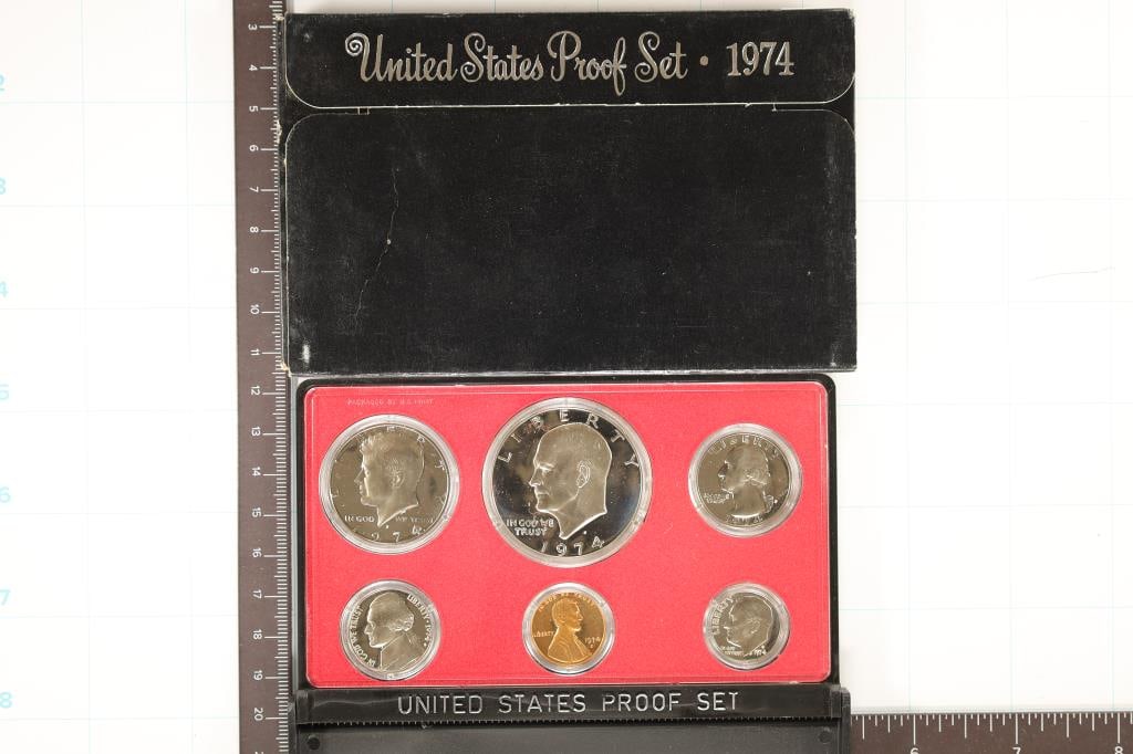 1974 US PROOF SET (WITH BOX) (1 of 2)