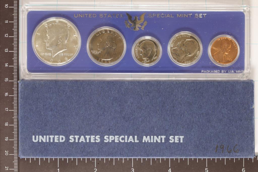 1966 US SPECIAL MINT SET WITH BOX (1 of 2)
