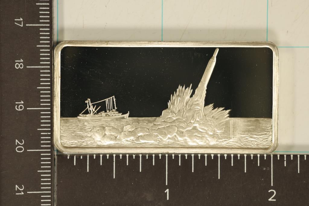 .94 TROY OZ. PROOF STERLING SILVER SPACE THEMED (1 of 2)