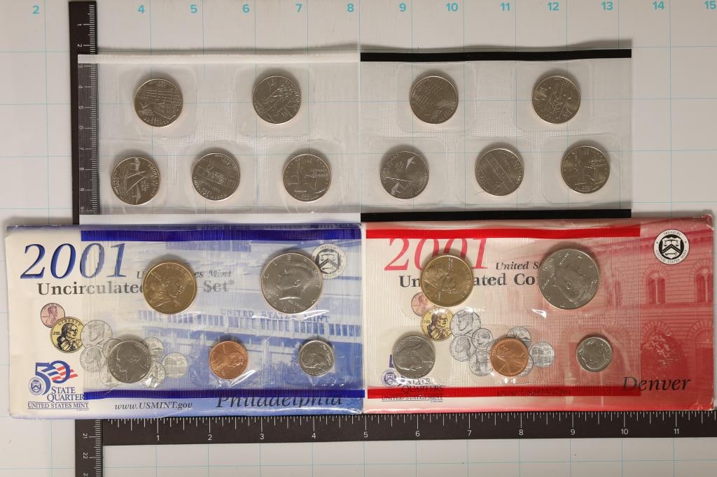 2001 US PROOF SET (WITH BOX) (1 of 2)