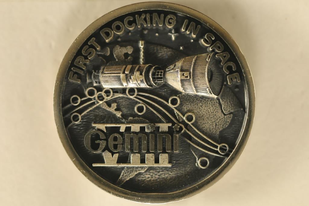 17.4 GRAMS STERLING SILVER FIRST DOCKING IN SPACE (1 of 3)