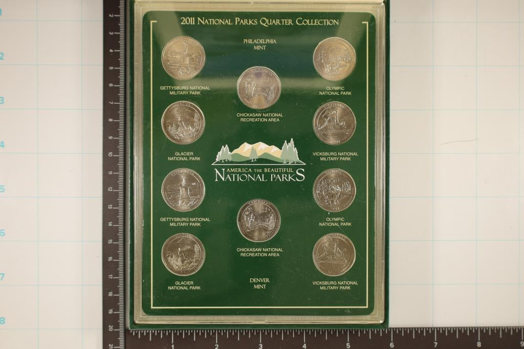 2011 NATIONAL PARK P & D QUARTER COLLECTION: (1 of 7)