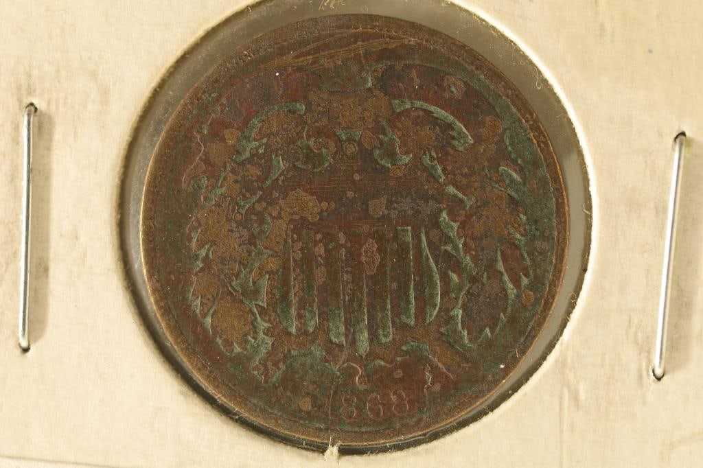 1868 US 2 CENT PEICE (1 of 2)