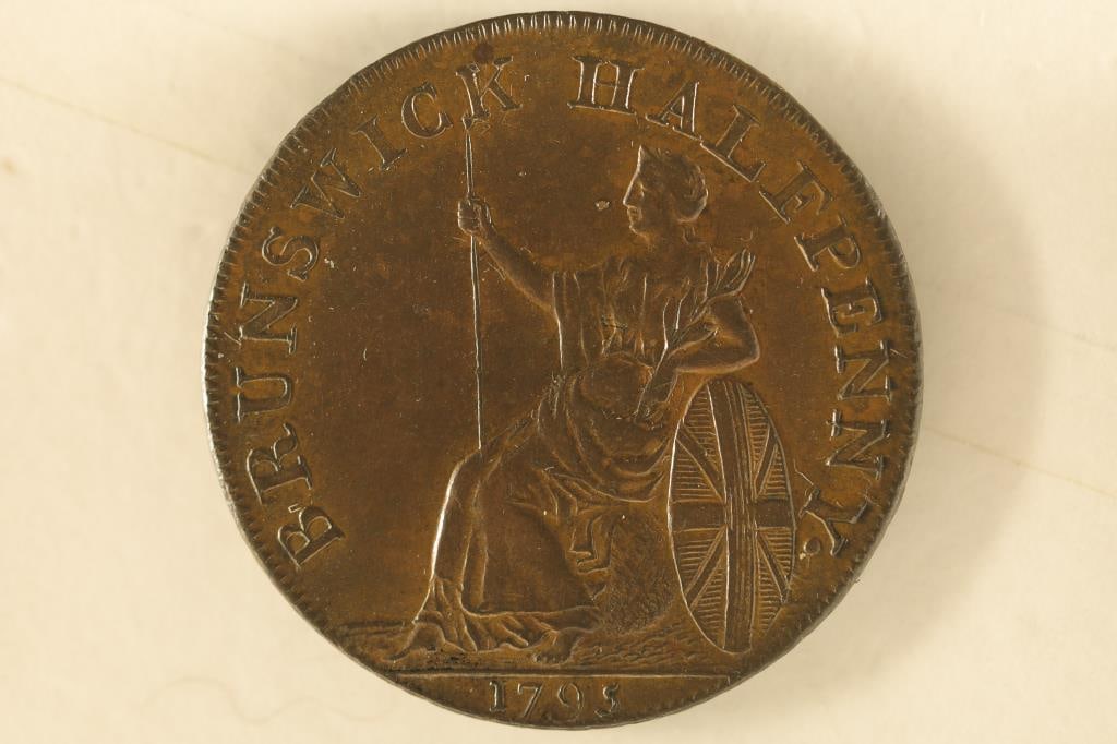 1795 CONDER TOKENS ARE MOSTLY 18TH CENTURY (1 of 2)
