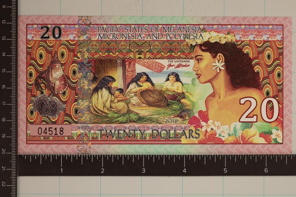 2018 PACIFIC STATES OF MELANESIA, MICRONESIA & (1 of 2)