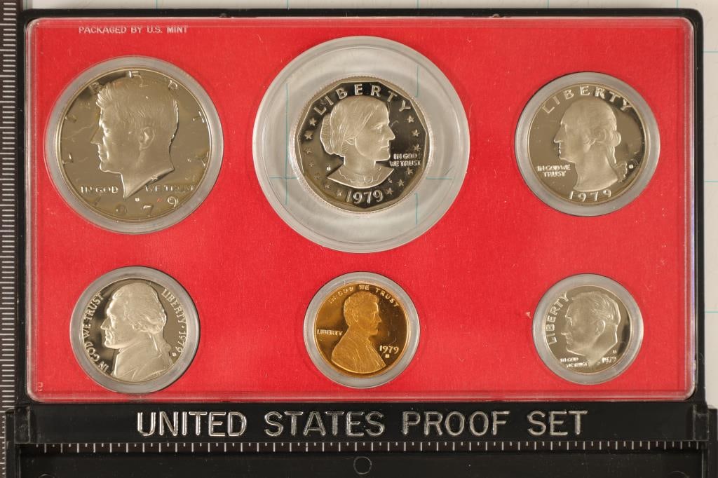 1979 US PROOF SET (WITHOUT BOX) (1 of 2)