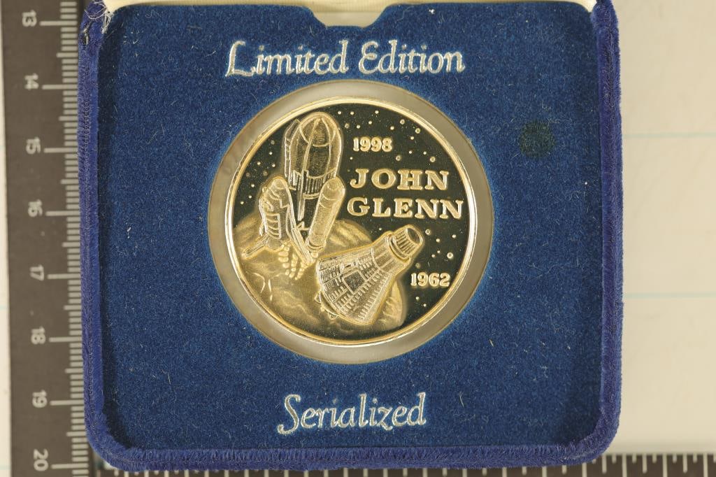 1 TROY OZ .999 FINE SILVER PROOF ROUND. "JOHN (1 of 4)