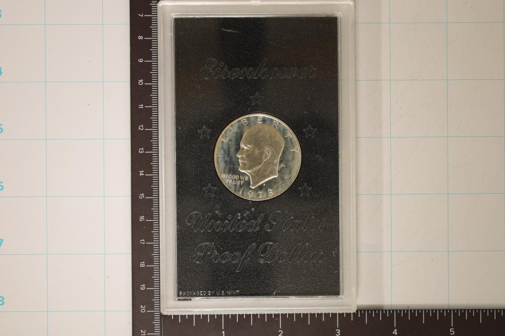 1973-S IKE DOLLAR PROOF (BROWN PACK) (1 of 2)