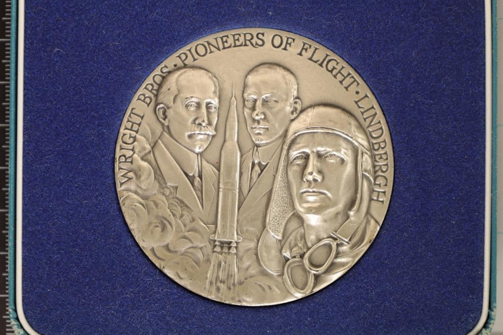 5.43 TROY OZ. .999 FINE SILVER "THE WINGS OF MAN" (1 of 5)