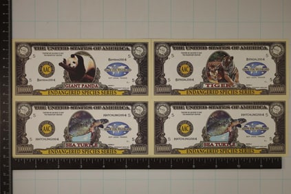 4-2004 US ENDANGERED SPIECES CU COLORIZED: