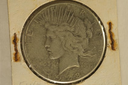 1923-S PEACE SILVER DOLLAR