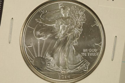 2014 AMERICAN SILVER EAGLE BRILLIANT UNC