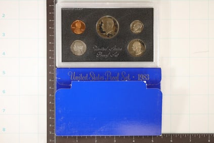 1983 US PROOF SET (WITH BOX)