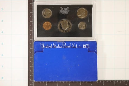1971 US PROOF SET (WITH BOX)