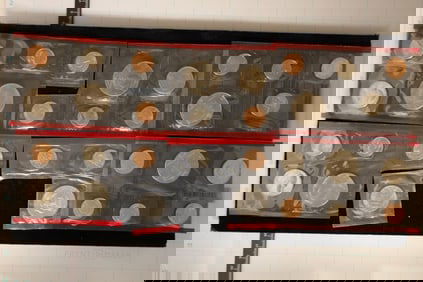 5.01 FACE VALUE "D" MINT MARKED PARTIAL UNC SETS