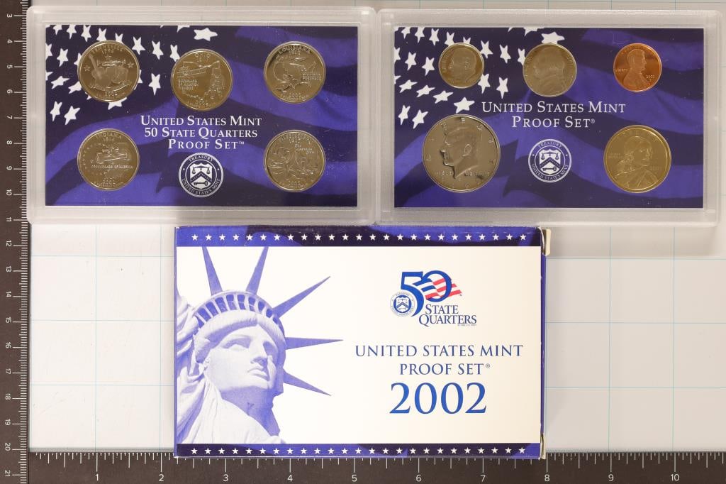 2002 US PROOF SET (WITH BOX) (1 of 2)