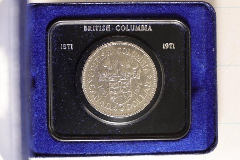 1971 CANADA UNC DOLLAR IN BLUE FLIP CASE (1 of 3)